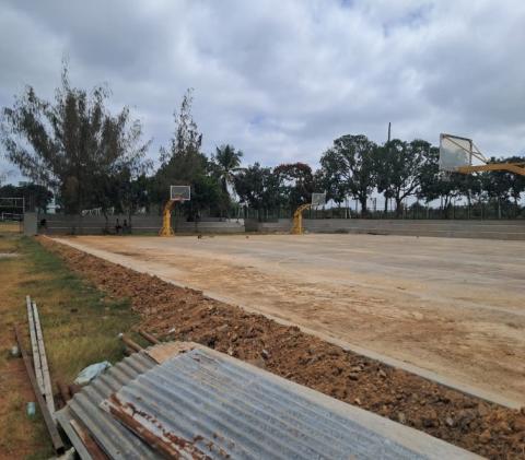 Basket Ball Ground work